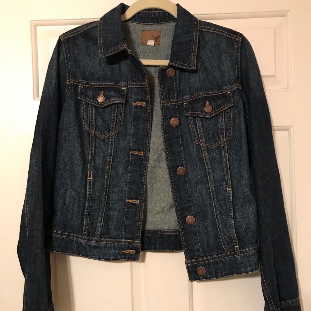 Women’s American Eagle Outfitters Blue Jean Jacket